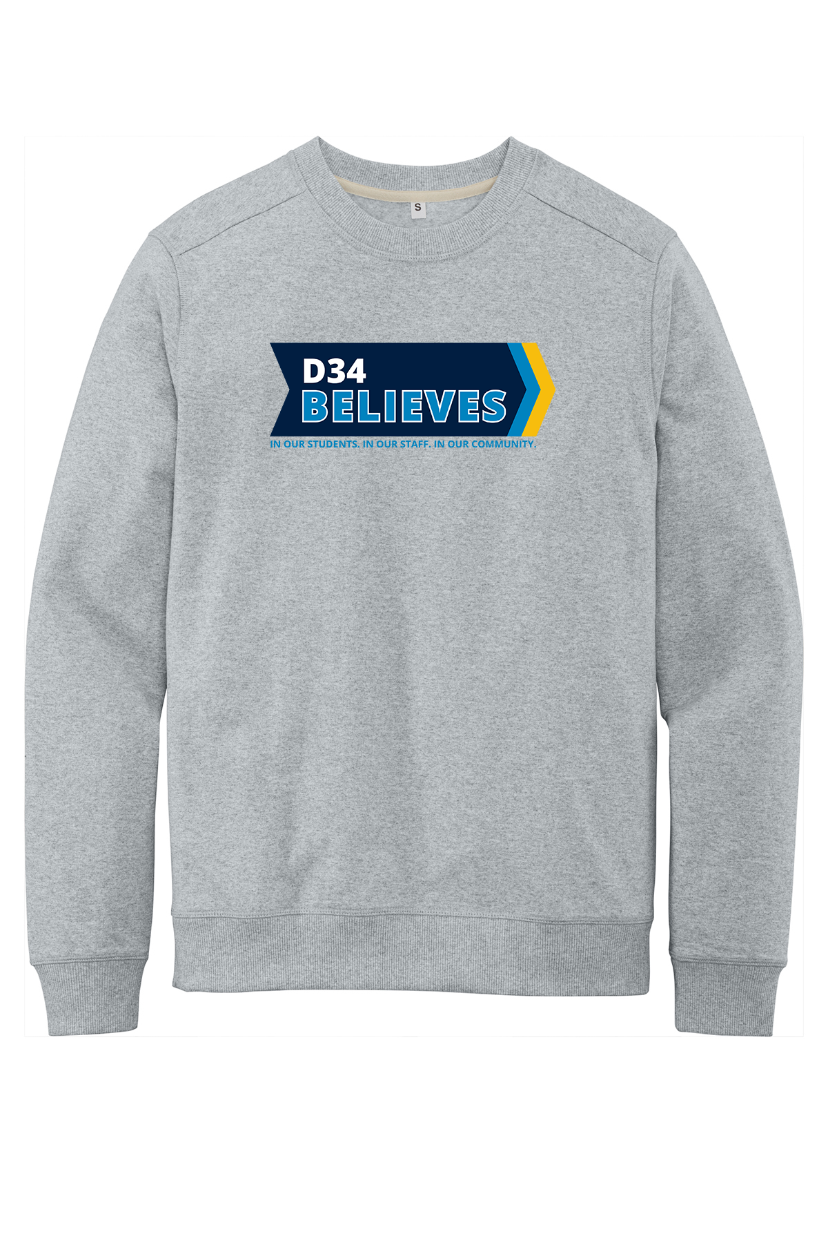 D34-re-fleece crew-ash-DT8104