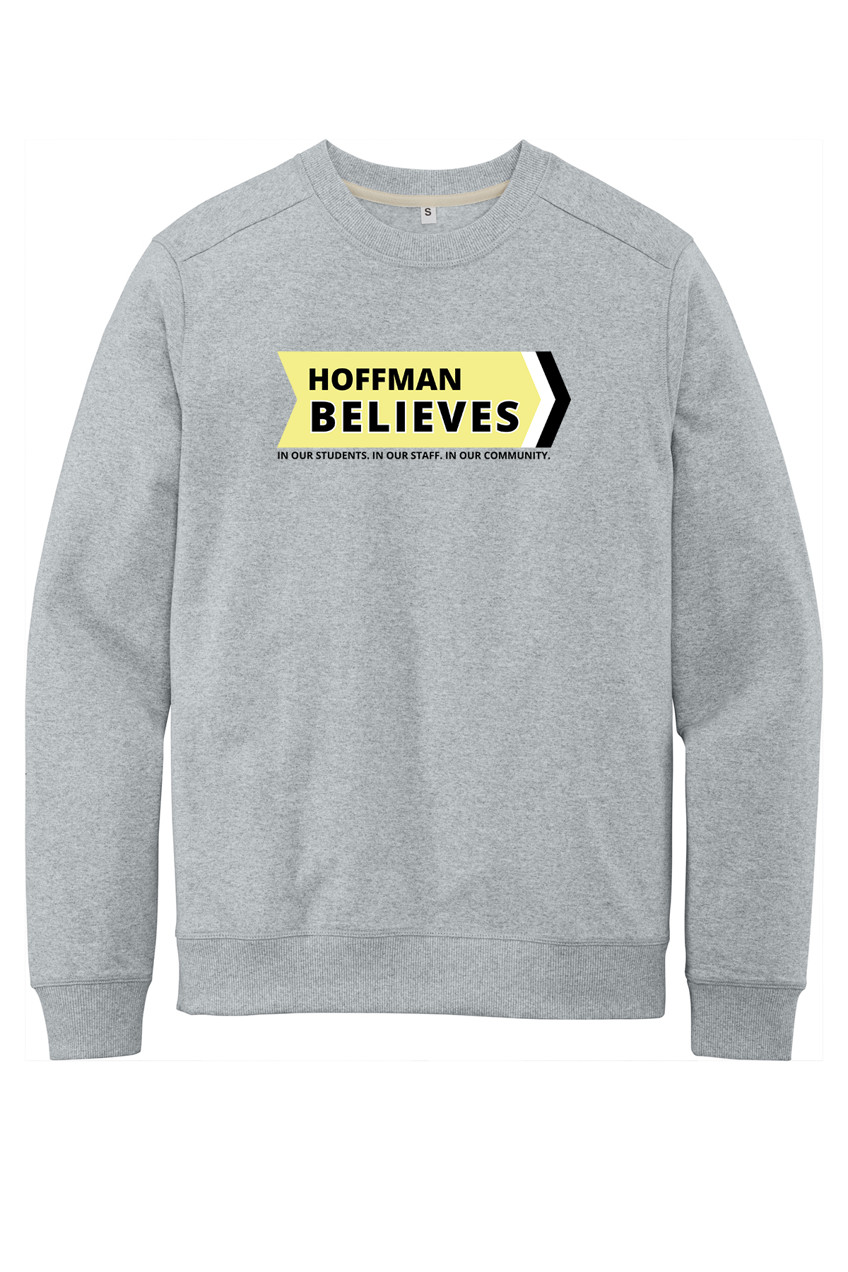 Hoffman-re-fleece crew-ash-DT8104