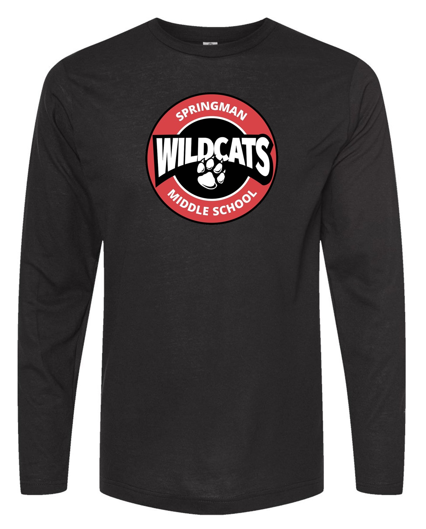 Springman Black Unisex Long Sleeve