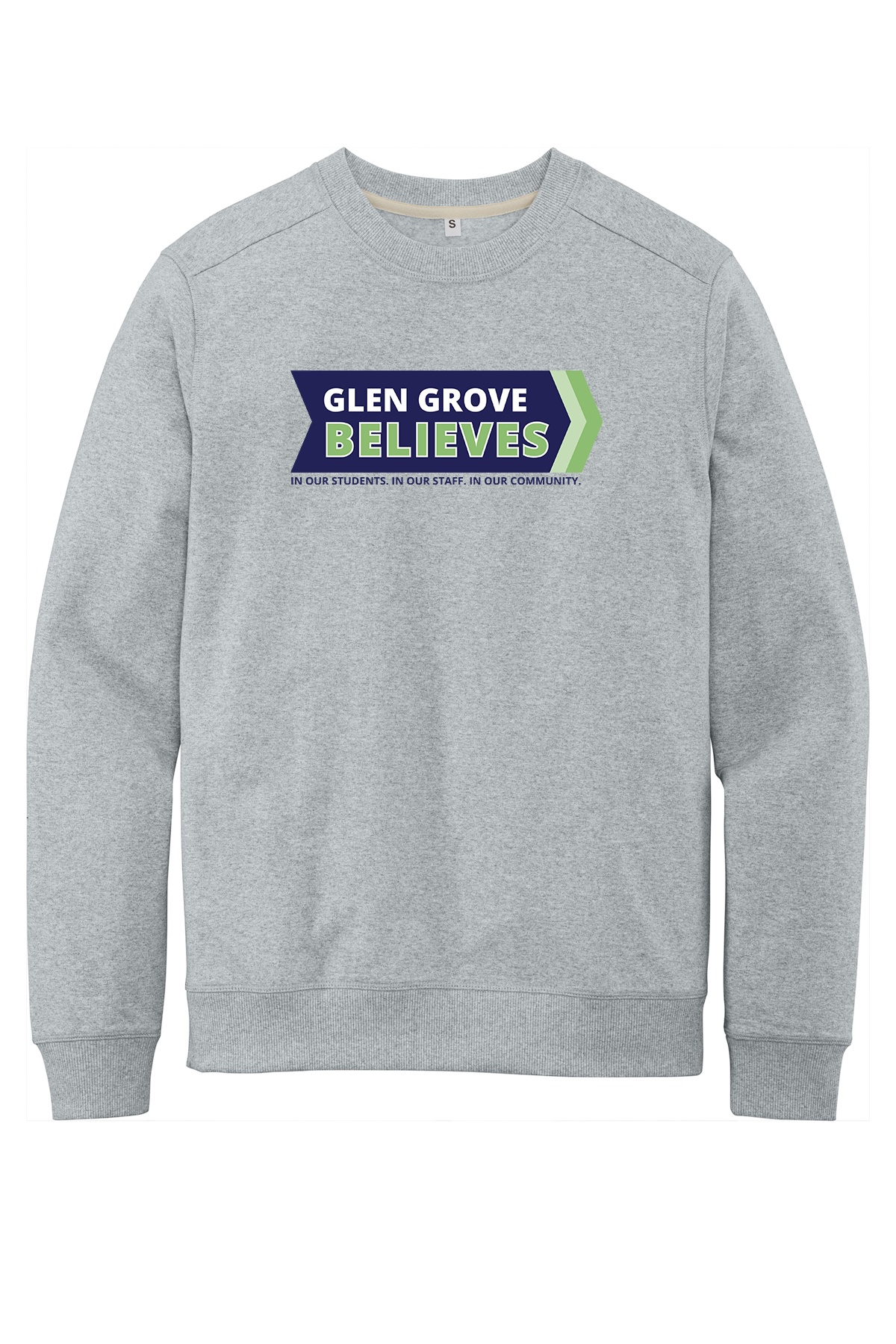 Glen Grove-re-fleece crew-ash-DT8104