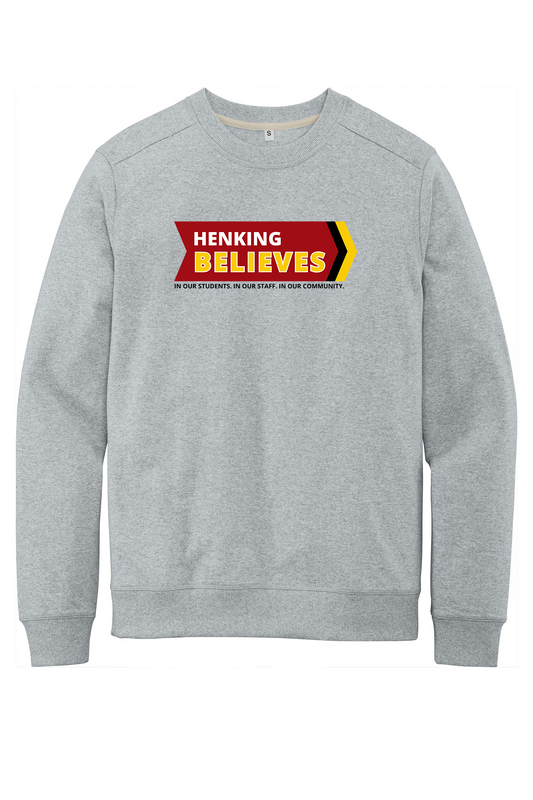Henking-re-fleece crew-ash-DT8104