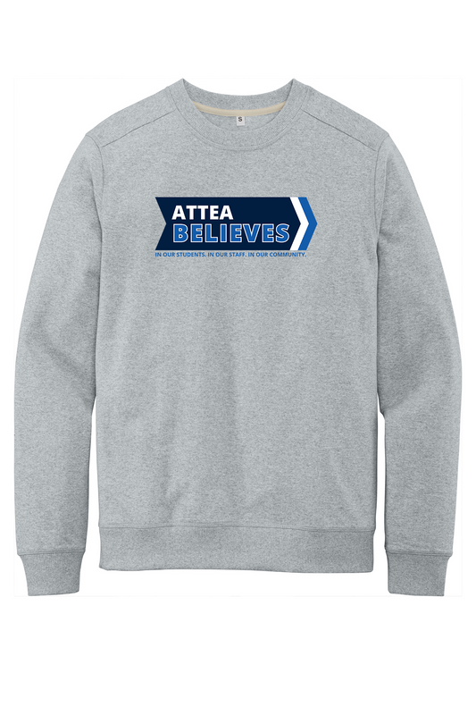 Attea-re-fleece crew-ash-DT8104