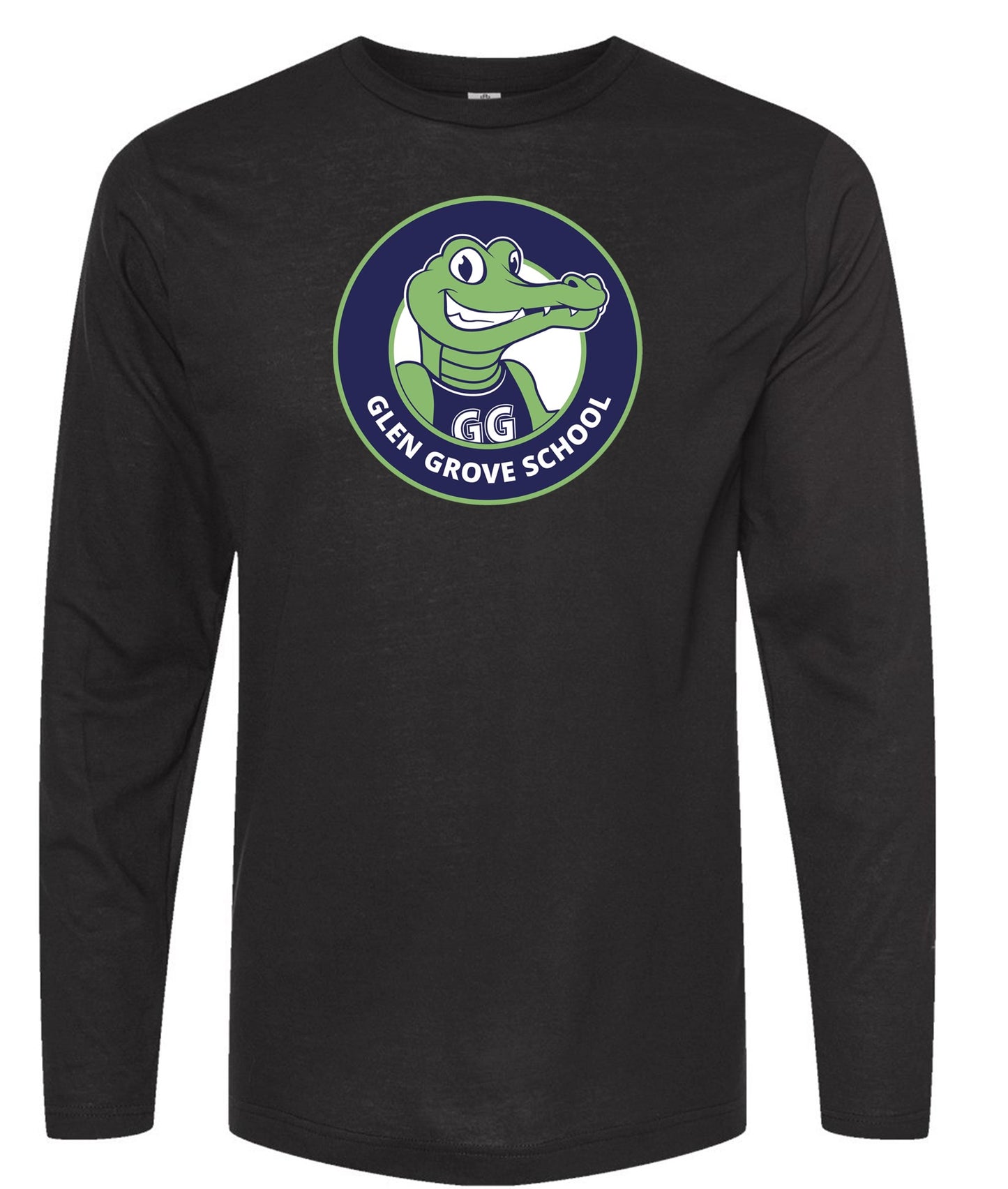 Glen Grove Black Unisex Long Sleeve