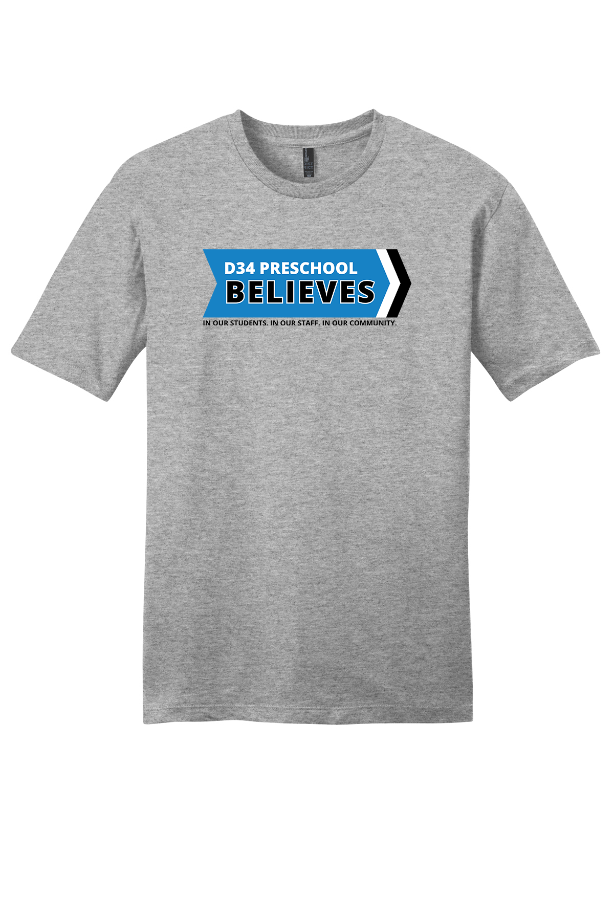 Preschool-Light Heather Grey-DT6000