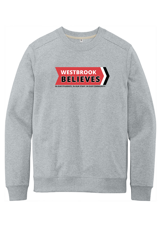 Westbrook-re-fleece crew-ash-DT8104